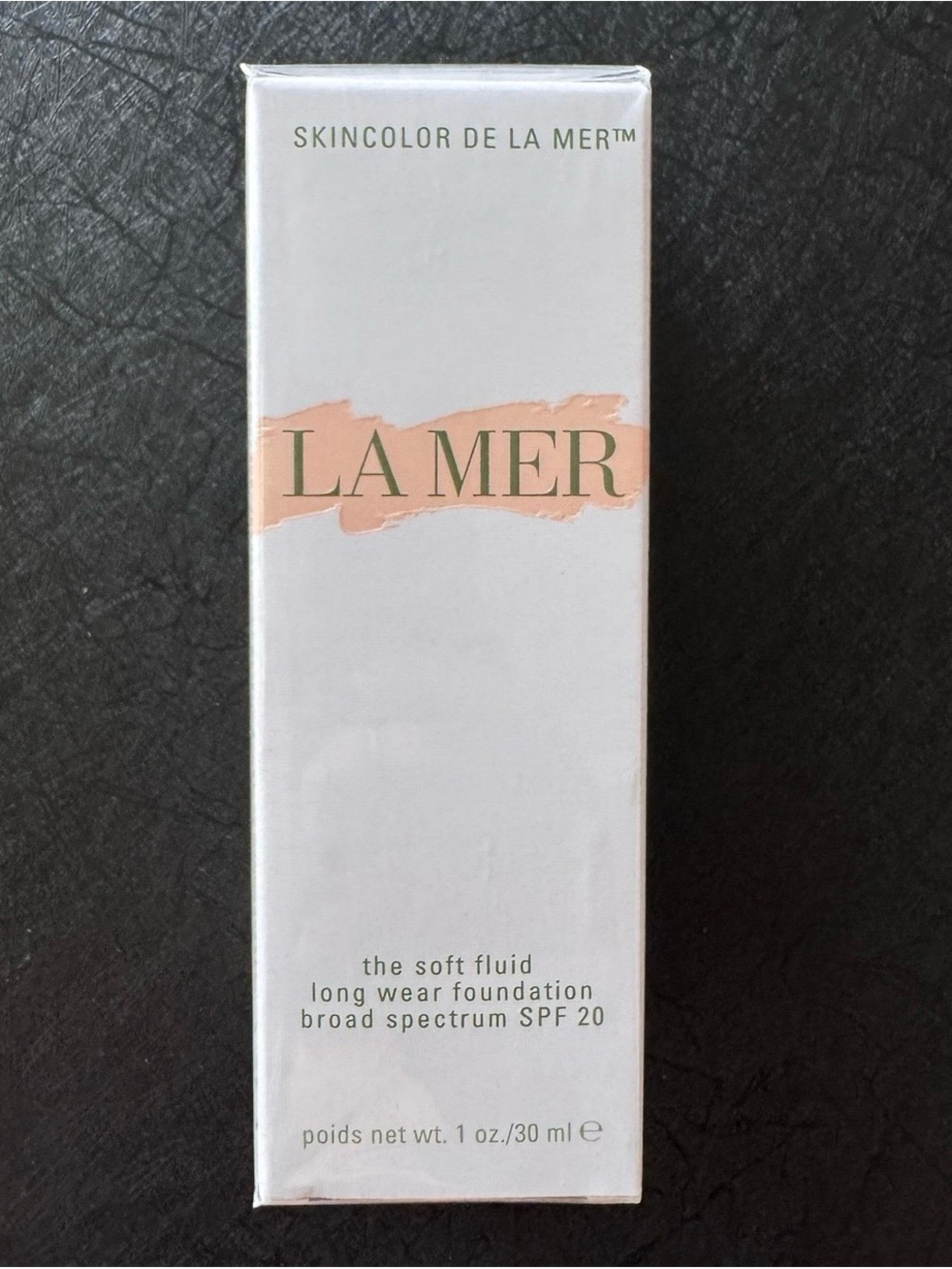 La Mer The Soft Fluid Long Wear Foundation Shade 140 Alabaster SPF20 NIB 30ml